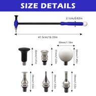 Auto Dent Repair เครื่องมือ Titanium Alloy TAPER Hammer With Carbon Fiber Handle M8 Screw For Car Bo