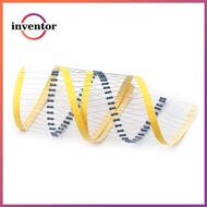 100pcs 1/4W Metal film resistor 2.2K~240K 2.2K 4.7K 10K 47K 100K 200K 240K 1% ohm resistance