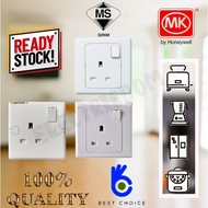 MK 13A SWITCH SOCKET OUTLET S2757 / E2757SR / E2757WHI Sirim Approved [Ready Stock]