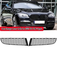 Pair Front Bumper Lower M Sport Grille for BMW F01 F02 2009-2015 #51117903673/4