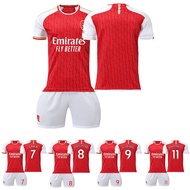 arsenal 24/25 arsenal 23-24 Arsenal Home Jersey No. 9 Hot Sus 7 Saka Football Jersey Suit Customized