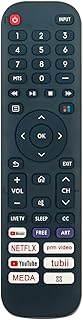 Allimity EN2C30H Replaced Remote Control Fit for HISENSE TV 32A4GV with APPs: Music Free Art Netflix