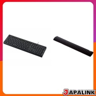 ELECOM Wired Membrane Keyboard, Black, TK-FFCM01BK