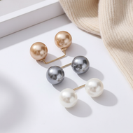 3 Pieces Pearl Decorated Waist Cinch Clips with Anti-Slip Fastening Buckles Waist Clip Adjuster