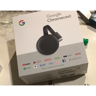 Streaming Google Chromecast 3 (2018) TV Device In charcoal Black