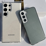 HighTransparency Anti-yellow Glitter Case Shockproof Hard Case For Samsung S25/S25Plus/S25Ultra/S22/