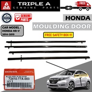 HONDA HRV 2014-2019 Outer Door Moulding Honda Lining Rubber Outer Glass Window Getah Cermin Pintu