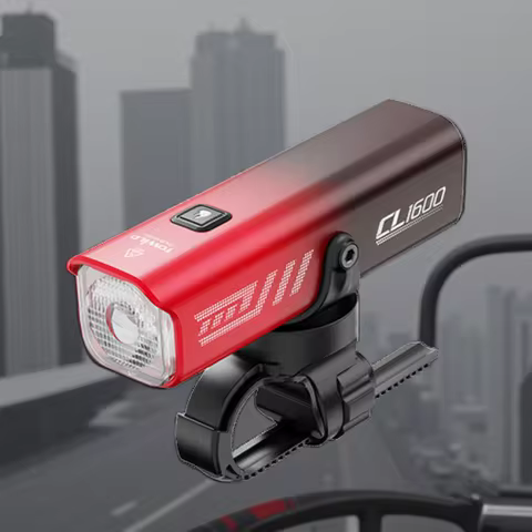 TOWILD CL1600LM Bicycle Light 5000mAh Bike Light IPX6 Flashlight Aluminum Front Lamp Type-C Charging