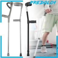 [Predolo1] Forearm Crutches with Ergonomic Grip Mobility Aid Stable Elbow Crutches