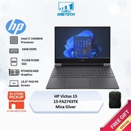 HP Victus 15-FA2743TX Notebook Gaming (15.6" Fhd Ips /i7-14650HX/16GB Ddr5/RTX4050 6GB/W11/H&S/M365)