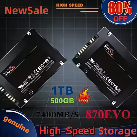 870EVO high-speed portable Solid State Disk SSD 1TB Internal HDD Hard Drive Sata3 2.5 Inch For Lapto