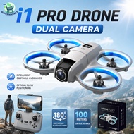 i1 PRO Drone 4K HD Dual Camera Optical Flow Obstacle Avoidance Quadcopter Kamera Drone GT3 无人机