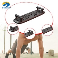 Perfeclan Pushup Training Board Pushup Stand Workout Lightweight Gym Nonslip with Resistance Bands A