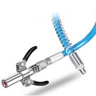 [GR]10000psi Double Handle Grease Quick Self Locking Coupler Tool Leak-Free