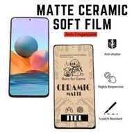 Matte screen protector cermic Itel P55 A50 A50C A70 S23 A60S P65 A57 VISION 1 P37 A37 A33