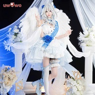 COSPLAY Furina ver White Angel Costume in Genshin Impact
