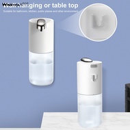WINDYCAT 380ML Soap Dispenser Adjustable Automatic Foaming Soap Dispenser USB Rechargeable Hand Sanitizer Dispenser for Home