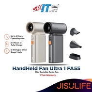 JISULIFE FA55 3-In-1 Handheld Fan Ultra 1 Mini Portable Turbo Fan