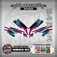 NMAX V2 INDO STICKER DECALS ( 2025 SHARP LIGHTNING )【WITH FREEBIES】 NMAX V2 Decal NMAX V2 Accessorie