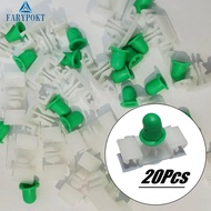 FATY~Easy to Use Door Fender Moulding Clip with Rubber Boot for BMW E36 M3 20pcs