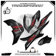 Cool MOTIF Transparent Striping Aerox New Thailand New Design Sticker