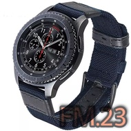 Nylon LEATHER WATCH BAND SAMSUNG GALAXY GEAR S3 FRONTIER CLASSIC