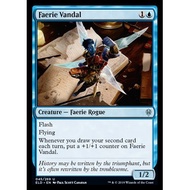 Magic the Gathering : Faerie Vandal - ELD - UC MTG Blue Faerie Rogue