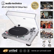 Audio Technica AT-LP120XUSB Direct-Drive Turntable (Analog &amp; USB) - Silver