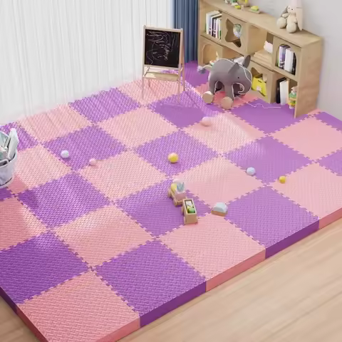 Home Puzzle Mat EVA Non-slip and Waterproof DIY Floor Mat Reusable Puzzle Mat Factory Direct Sales D