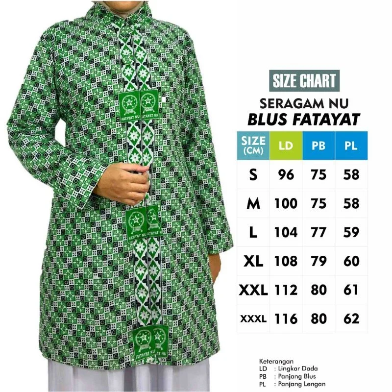 Baju Batik Fatayat NU Terbaru || Tunik Fatayat NU Terbaru