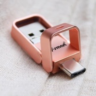 金屬框OTG隨身碟-玫瑰金32GB
