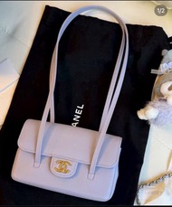 ✖️Chanel Preppy coco mini purple 紫色