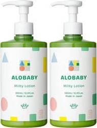 現貨當天出~~日本國產~~ALOBABY寶寶牛奶潤膚乳液~~