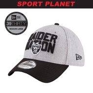 New Era Las Vegas Raiders Draft NFL 2018 39THIRTY StretchFit Cap Accessories (11595893) Sport Planet (DO22093)