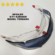 Kyt K2R helmet Spoiler k2rider/ specifically for K2R