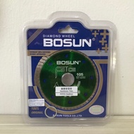 4" BOSUN F5TCE DIAMOND ANGLE GRINDER CUTTING WHEEL FOR HARDENSS TILE&MARBLE (MATA POTONG MOSAIK/MOSA
