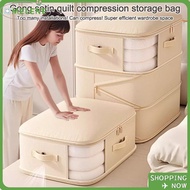 MELENE Compression Duvet Storage Bag, Self Compression Space Saving Clothes Quilt Storage Bag, Wardr