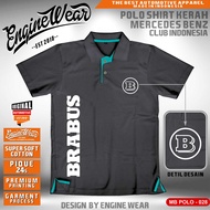 polo shirt mercedes benz W124 W202 W203 W204 W205 W210 W211 W212 W140 kaos kerah mercy tshirt brabu