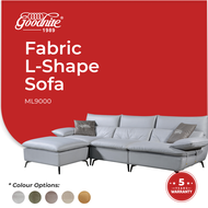 Goodnite ML9000 Fabric Sofa,  L-Shape Sofa/ 1 Seater/ 2 Seater/ 3 Seater, 5 Years Warranty