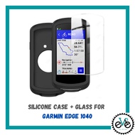 Protective Case + Tempered Glass for Garmin Edge 1040