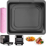 Dulang Memasak GCQ Air Fryer untuk Instant Vortex Plus10 Qt, Bahagian Pengganti Kuali Panggang Anti 
