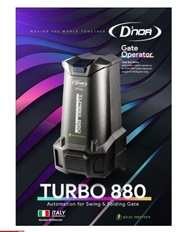 {READY STOCK} Dnor Turbo 880 Autogate Automation for Swing & Folding Gate {FULL SET}