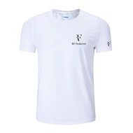 Nadal X Federer Iconic Duel Graphic Tee New Tennis Round Neck T-Shirt
