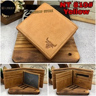 Rush Rider Full Grain Cow Leather Wallet Men Short Wallet Genuine Leather