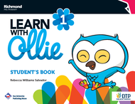 Sách - DTPbooks - Learn With Ollie 1 Students Book with Sticker & Pop-Out
