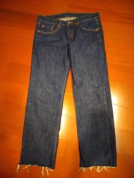 Levis532經典深藍色牛仔褲