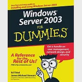 Windows Server 2003 for Dummies