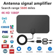 1080P Indoor TV Antenna with Signal Amplifier for Digital and HDTV, 50 Mile Coverage Area, Eco-Frien