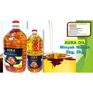 [BELI 2 BOTOL DAPAT RM29.90 SEBOTOL] Minyak Masak 5kg Cooking Oil AURA (PRODUK MUSLIM)