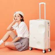 【suisui】กระเป๋าเดินทาง ทนทาน กระเป๋าเดินทางล้อลาก ขึ้นเครื่องได้ 20/24 นิ้ว